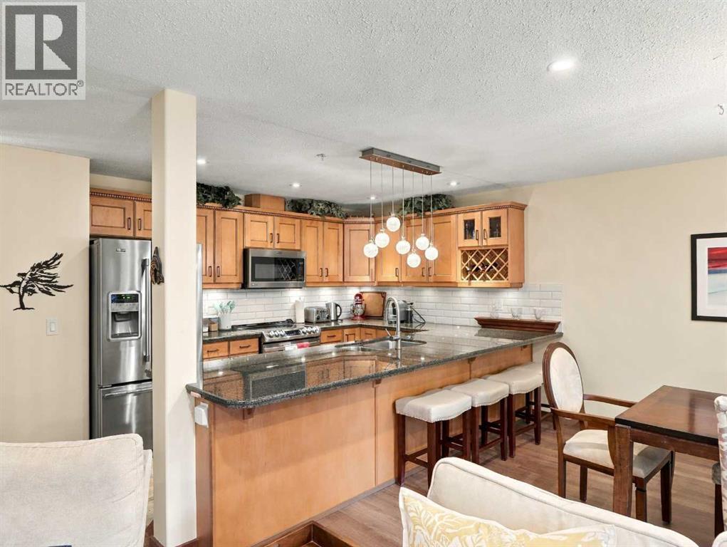 314, 150 Crossbow Place, Canmore, Alberta  T1W 3H5 - Photo 1 - A2352209